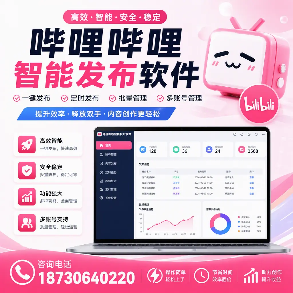 提升内容质量的秘诀：哔哩哔哩智能发布软件在 胡杨河 的应用